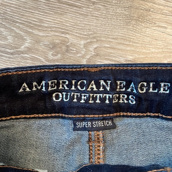 American Eagle Cut-off Jean Shorts, Size 2 - Picture 3 of 10
